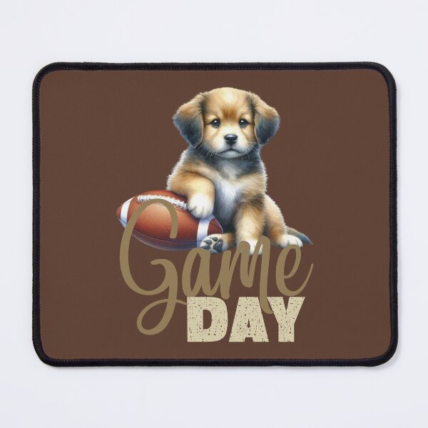 Item preview, Cute puppy with football - Game day designed and sold by PangJing.