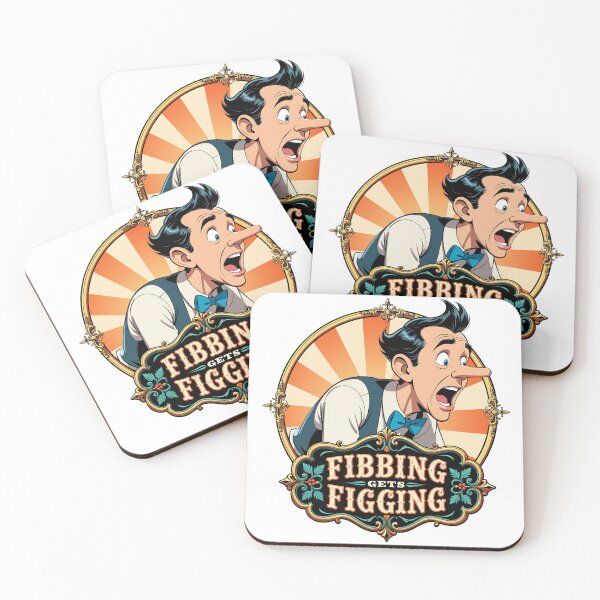 Item preview, Fibbing Gets Figging designed and sold by tobinwexley.