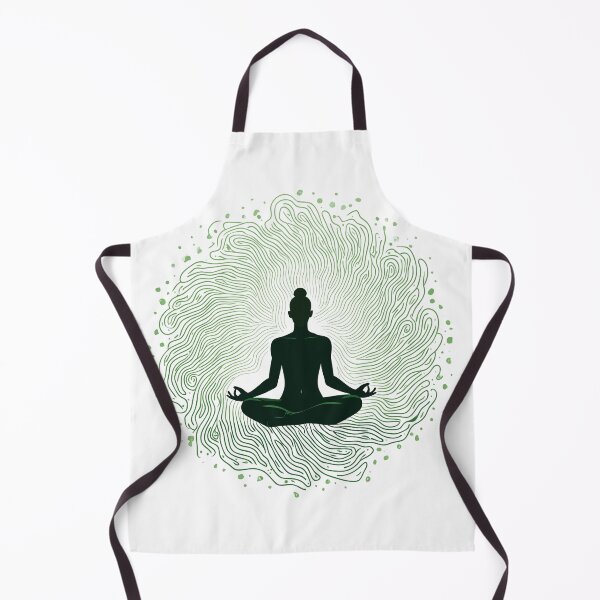 Item preview, Green Aura Meditating  designed and sold by Minimum-Rage.