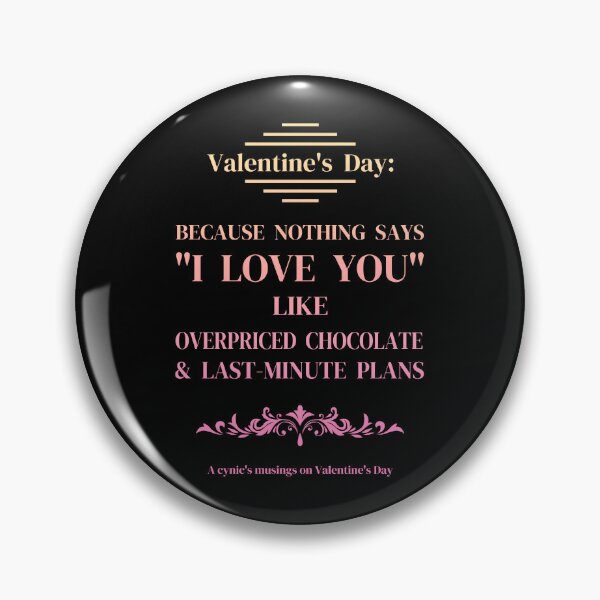 Item preview, Love You | Cynic Valentine's Day designed and sold by ObsidianDaz.
