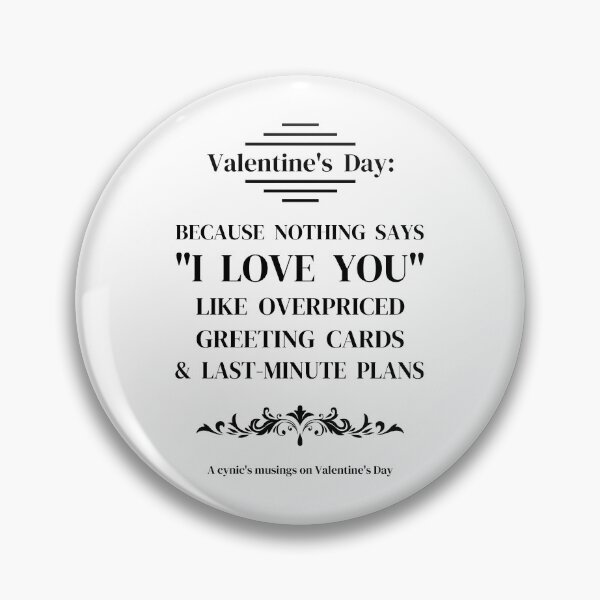 Item preview, Love You | Cynic Valentine's Day designed and sold by ObsidianDaz.