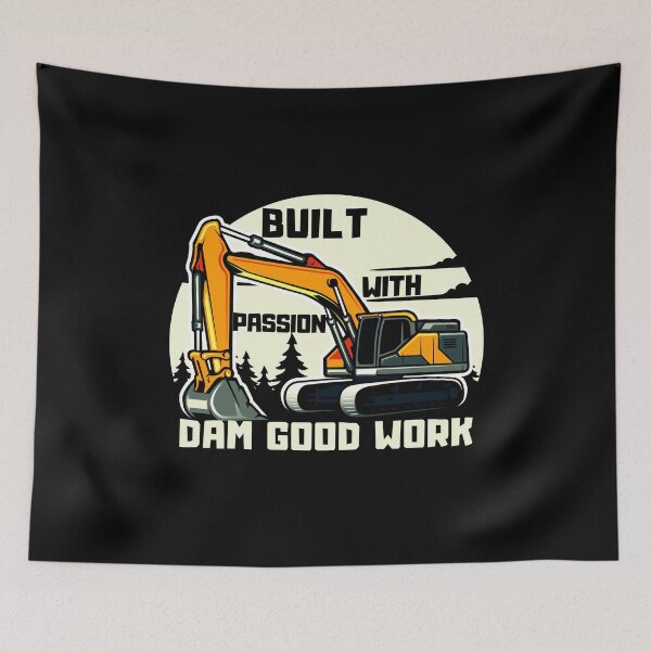 Item preview, Built with passion dam good work. designed and sold by ConradoBullhead.