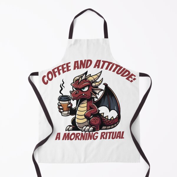 Item preview, Dragon, coffee and attitude designed and sold by paulrommer.