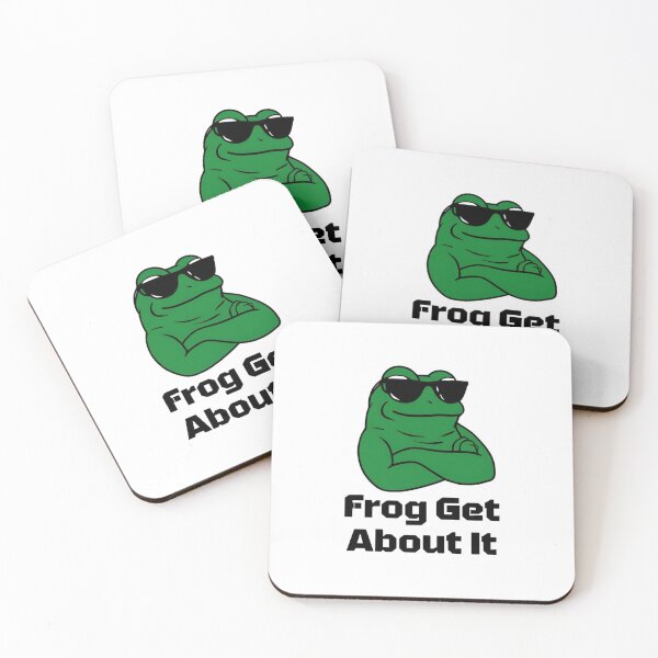 Item preview, Frog Get About It - Funny Frog-Themed Humorous Design designed and sold by Colorful-Garden.