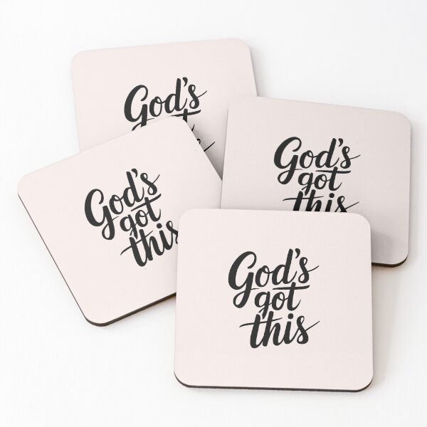 Item preview, God's Got This | Calligraphy Bible Verses Christian Faith Art designed and sold by  KnitLuv.