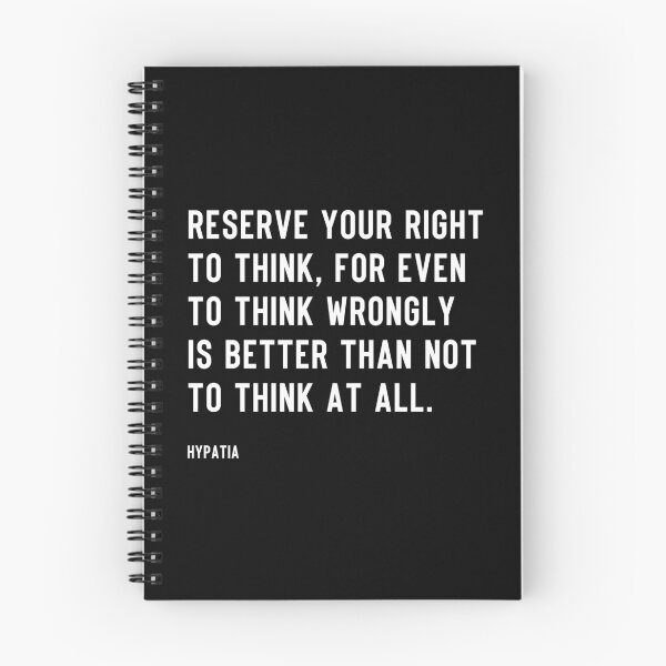 Item preview, Hypatia Motivational Quote Minimalist Modern Style designed and sold by kakarikihill.