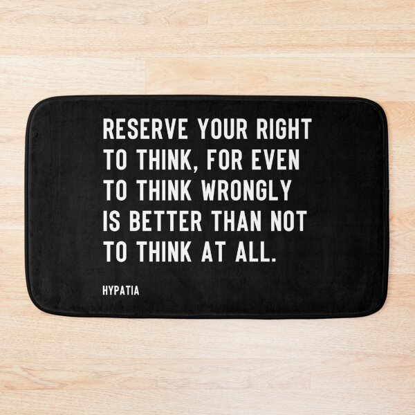 Item preview, Hypatia Motivational Quote Minimalist Modern Style designed and sold by kakarikihill.