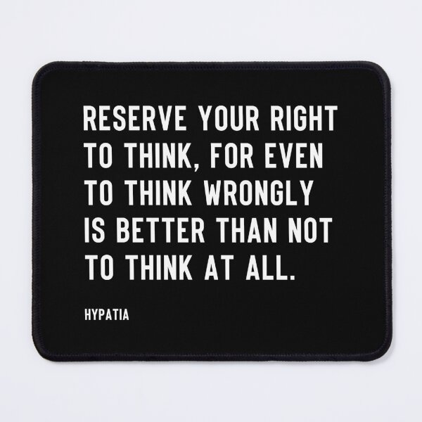 Item preview, Hypatia Motivational Quote Minimalist Modern Style designed and sold by kakarikihill.