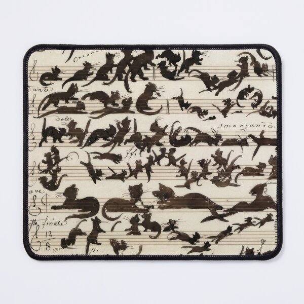 Item preview, Cat Symphony by Moritz von Schwind, Music Vintage Art designed and sold by MamboArt.