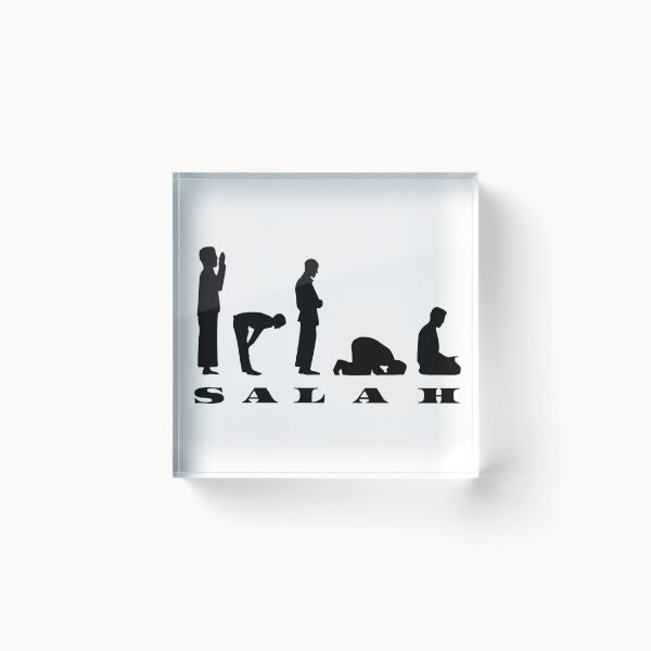 Item preview, Salah Prayer Silhouette Artwork designed and sold by RaiyaTees.