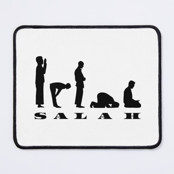 Item preview, Salah Prayer Silhouette Artwork designed and sold by RaiyaTees.