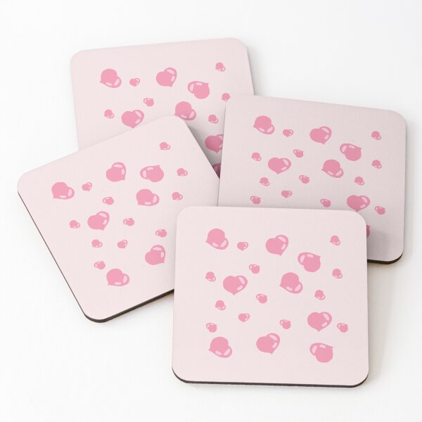 Item preview, Lovely pink Valentine hearts designed and sold by Esinald.