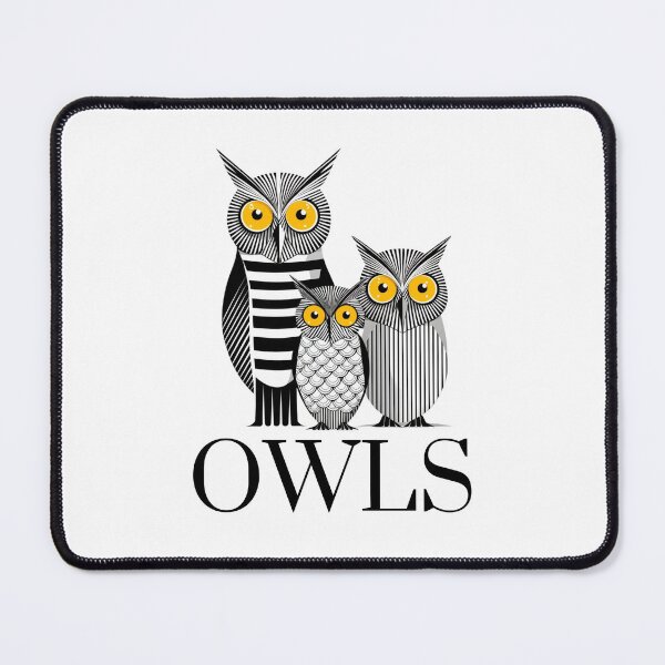 Item preview, Owls Art Design | Unique Owl Illustration | Mystical Owl Decor designed and sold by Colorful-Garden.