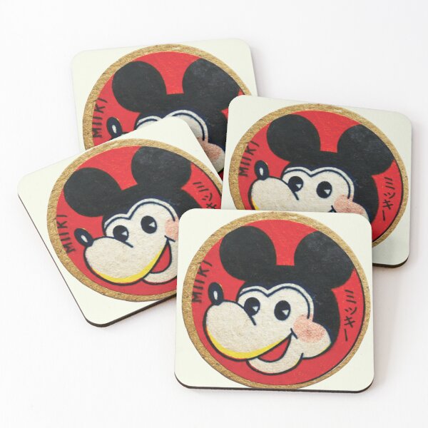 Item preview, Menko Miki Mouse 侍 武士 neo pop superflat vintage artwork designed and sold by Medjed-Studios.