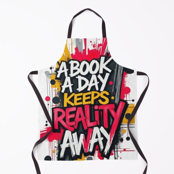 Item preview, a book a day keeps reality away designed and sold by GiantTaro.