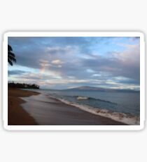 Postcard View of Hawaii Sticker