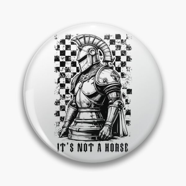 Item preview, It's Not A Horse Funny Chess Lover Knight Medieval Armor designed and sold by GrandeDuc.