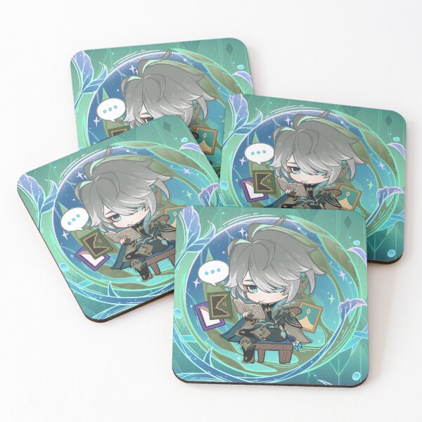 Item preview, Alhaitham Chibi - Genshin Impact designed and sold by Zirxecs.