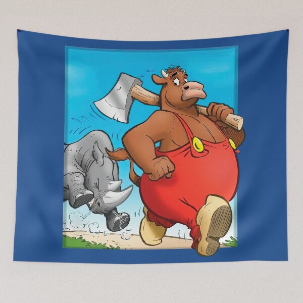Item preview, Ox Tales, Boes, FantaZoo, Bocas Cartoon designed and sold by Retr0Tshirts.