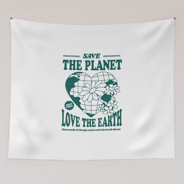 Item preview, Save the planet, love the earth designed and sold by paulrommer.