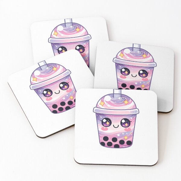 Item preview, Kawaii Colorful Boba Tea designed and sold by KD Merch.