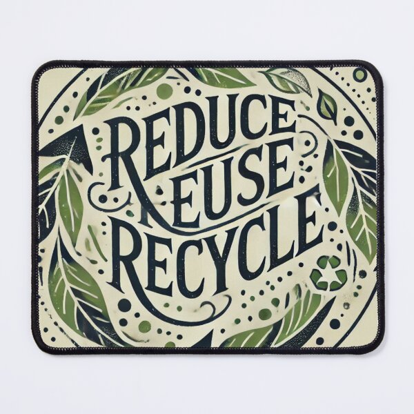 Item preview, Eco Cycle: Reduce, Reuse, Recycle designed and sold by Melkys Concepts .