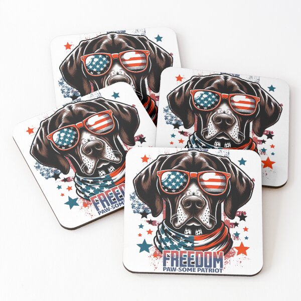 Item preview, Freedom Pawtriot : Paw-some German Shorthaired Pointer designed and sold by Eksama Design.