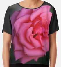rosy rose Chiffon Top