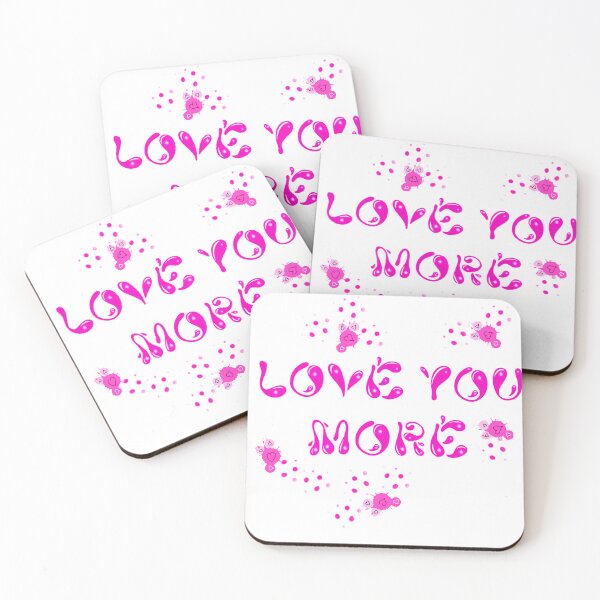Item preview, Love you more designed and sold by MsArtyCrafts.