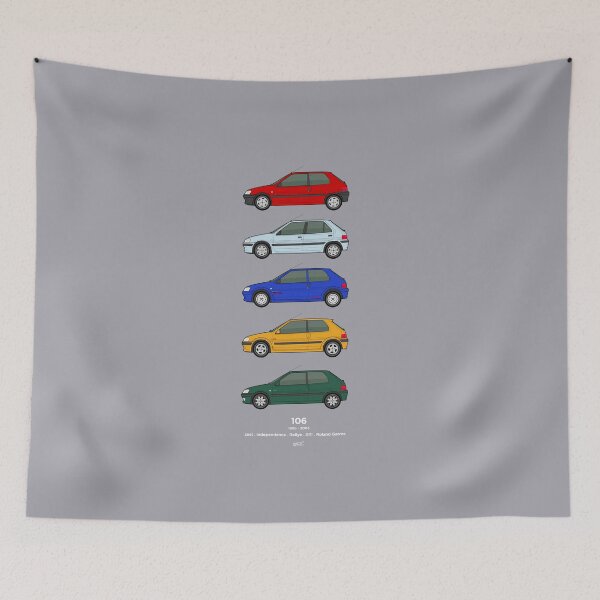 Item preview, 106 S2 ('96-'03) Classic Car Collection Artwork designed and sold by RJWautographics.