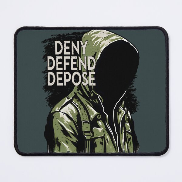 Item preview, Deny Defend Depose Luigi Mangione designed and sold by HowToCanadian.