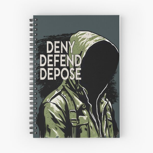 Item preview, Deny Defend Depose Luigi Mangione designed and sold by HowToCanadian.