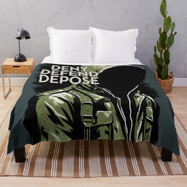 Item preview, Deny Defend Depose Luigi Mangione designed and sold by HowToCanadian.
