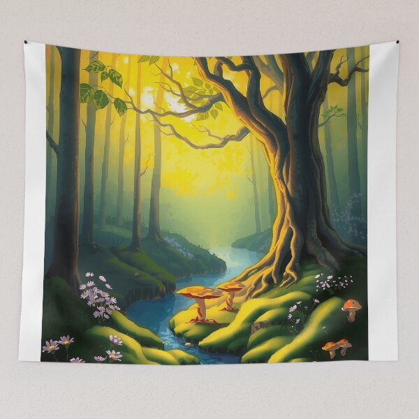Item preview, Majestic Enchanted Forest Sanctuary designed and sold by PanoramaPrints.