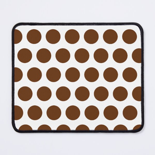 Item preview, Brown Colored polka dots designed and sold by IftinDesigns.