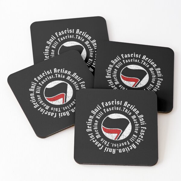 Item preview, Vintage Antifa Anarcho-Communist Flag Antifaschistische Aktion  designed and sold by AoSora.