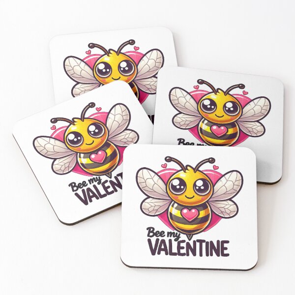 Item preview, Bee my Valentine designed and sold by Delemore Art.
