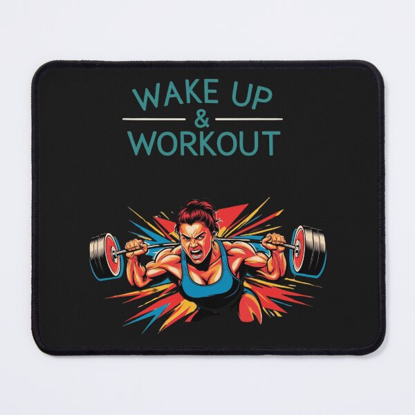 Item preview, Anime Gym Shirt- Wake Up & Workout designed and sold by Laugh & Rewind .