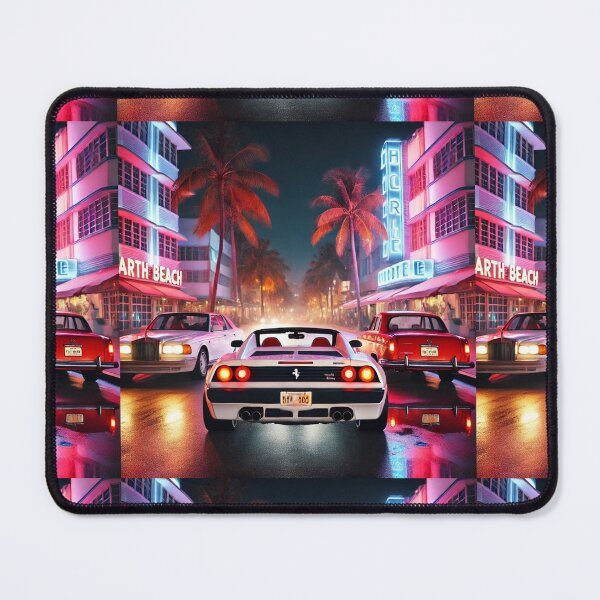 Item preview, Neon Nights – Timeless Luxury on Miami’s Streets designed and sold by Meta2Physical.