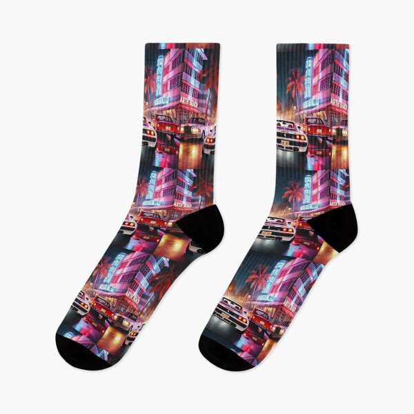 Item preview, Neon Nights – Timeless Luxury on Miami’s Streets designed and sold by Meta2Physical.