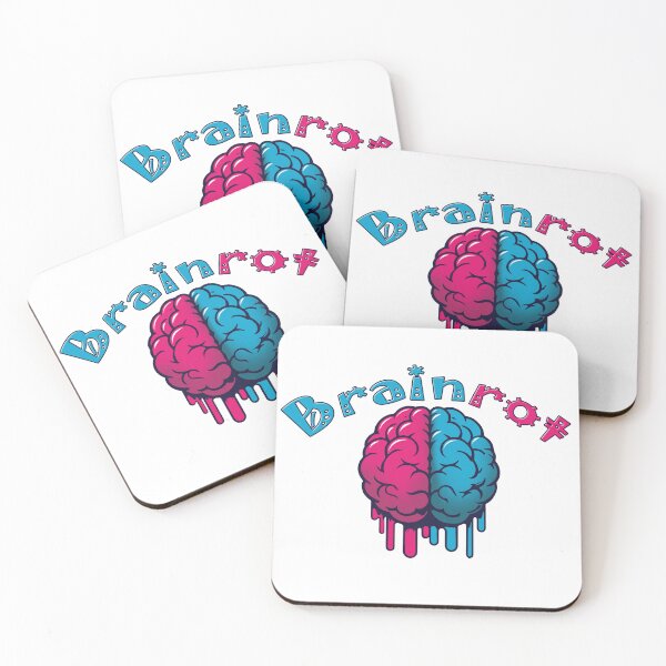 Item preview, Melting brain, brain rot meme designed and sold by ArtisanGroove.