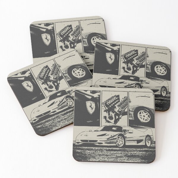 Item preview, Ferrari F50 Retro Style designed and sold by aliigal.