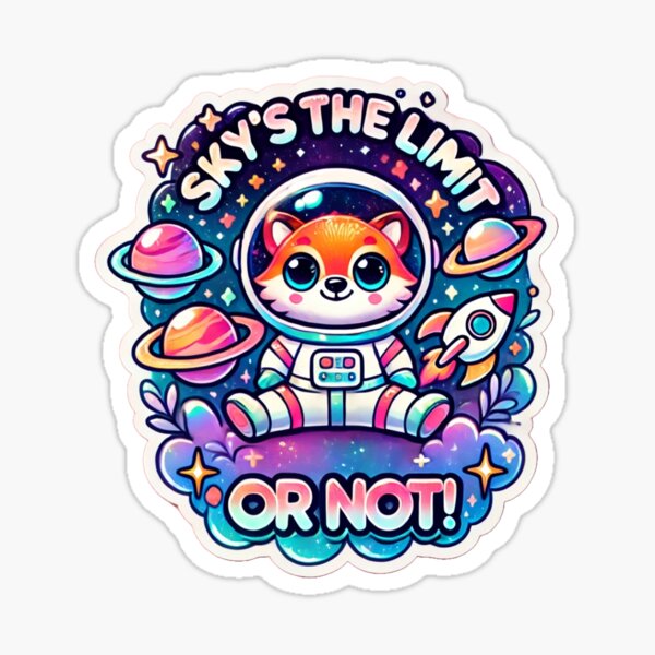 Item preview, Cute animal in space suit. designed and sold by greatvibes4u.