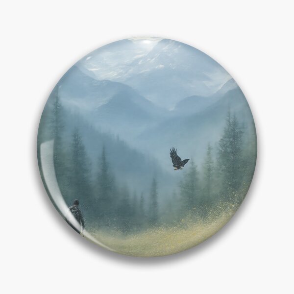 Item preview, Majestic Eagles Over Golden Fields at Dawn designed and sold by PanoramaPrints.