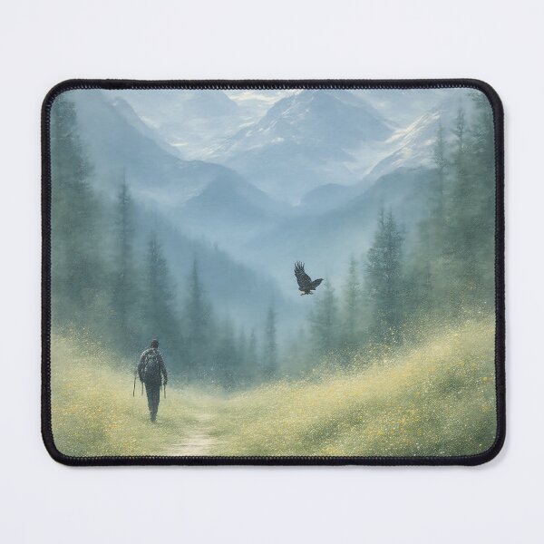 Item preview, Majestic Eagles Over Golden Fields at Dawn designed and sold by PanoramaPrints.
