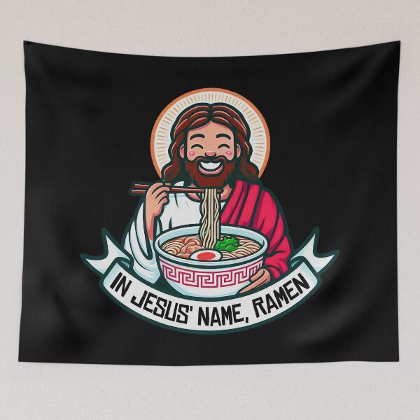 Item preview, In Jesus Name Ramen designed and sold by plushism.