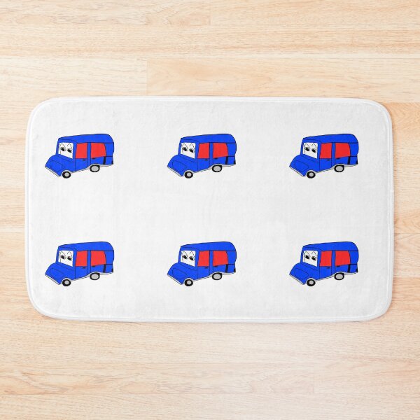 Item preview, A Blue Red van designed and sold by floralcarms.