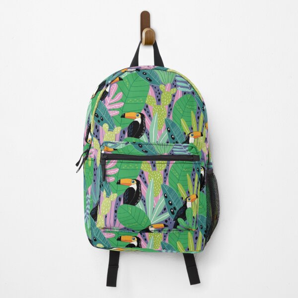 Item preview, TUCAN BIRDS - COLORFUL PATTERN DESIGN designed and sold by PSYNOVA.