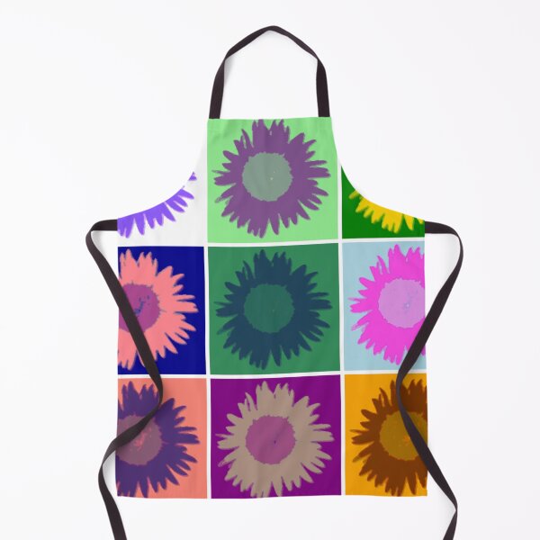 Item preview, FLOWERS, MULTICOLOUR FLOWERS, SUNFLOWER, WARHOL STYLE designed and sold by larissa-myrie.