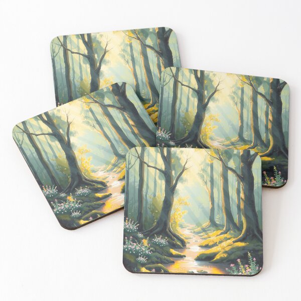 Item preview, Sunlit Tranquility Through Verdant Paths designed and sold by PanoramaPrints.